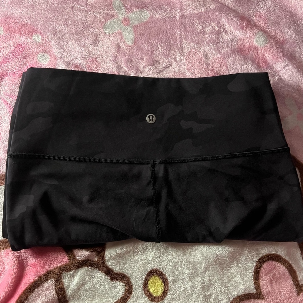 Lululemon align leggings- black camo